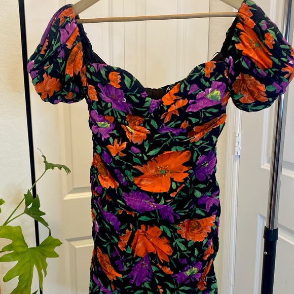 Zara off shoulder floral dress - Picture 3 of 9